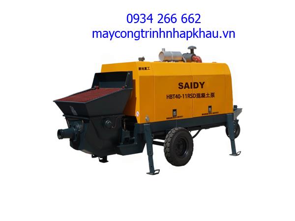 Bơm bê tông tĩnh 40m3 trung quốc hiệu SAIDY